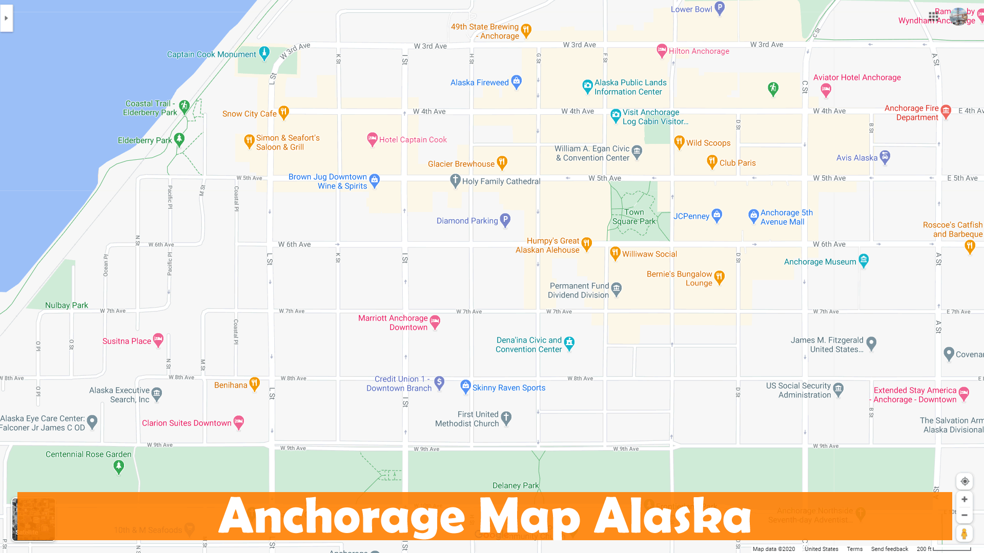 Anchorage map